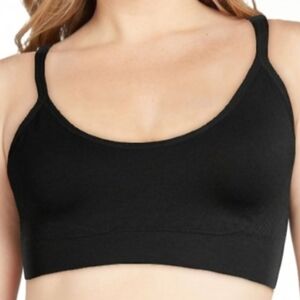 Avia Woman Low Support Seamless Cami Sports Bra    Various Sizes. Black     NWT